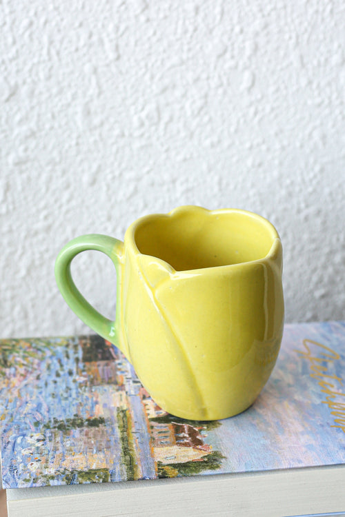 Sunshine Yellow Tulip Mug