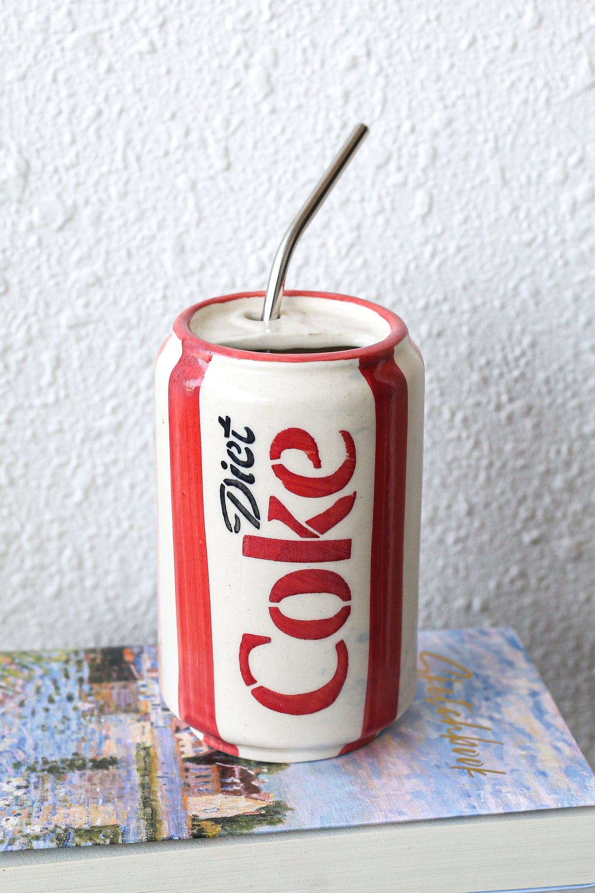 Retro Diet Coke Can-Style Sipper