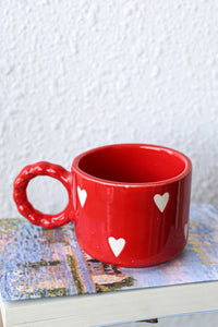 Cherry Red Love Club Mug