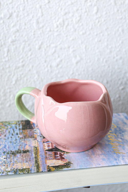 Pink Petal Tulip Mug
