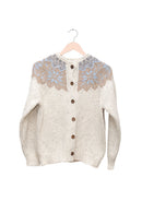 Nordic Frost Button Cardigan