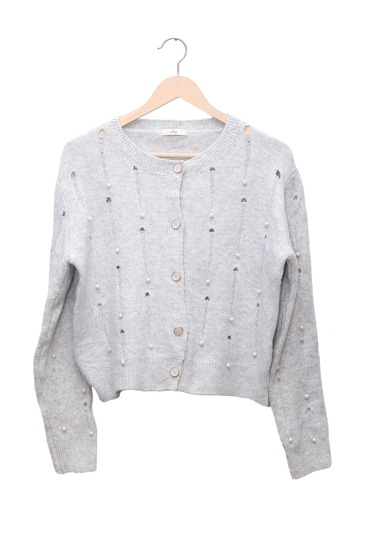 Moonstone Pearl Knit Cardigan