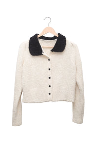 Coco Contrast Collar Cardigan