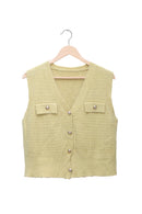 Pistachio Pocket Knit Vest