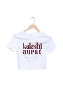 Kaleshi Aurat White Baby Tee