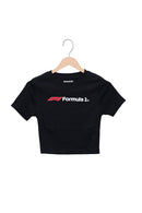 F1 Race Day Black Baby Tee
