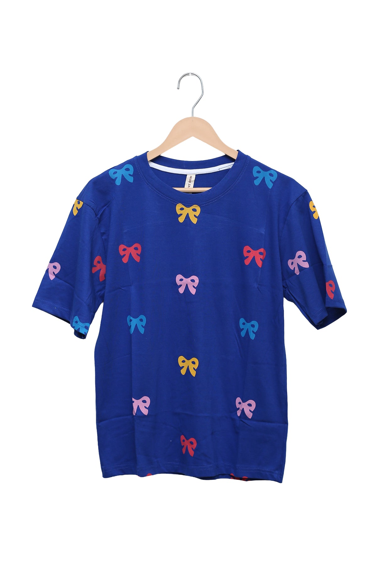 Cobalt Bow Party Relaxed Tee