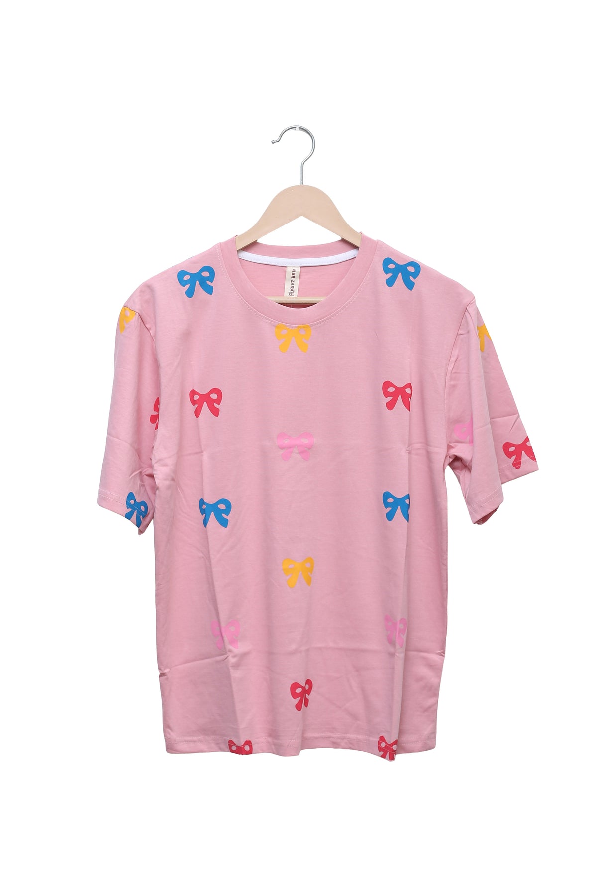 Blush Bow Party Relaxed Tee