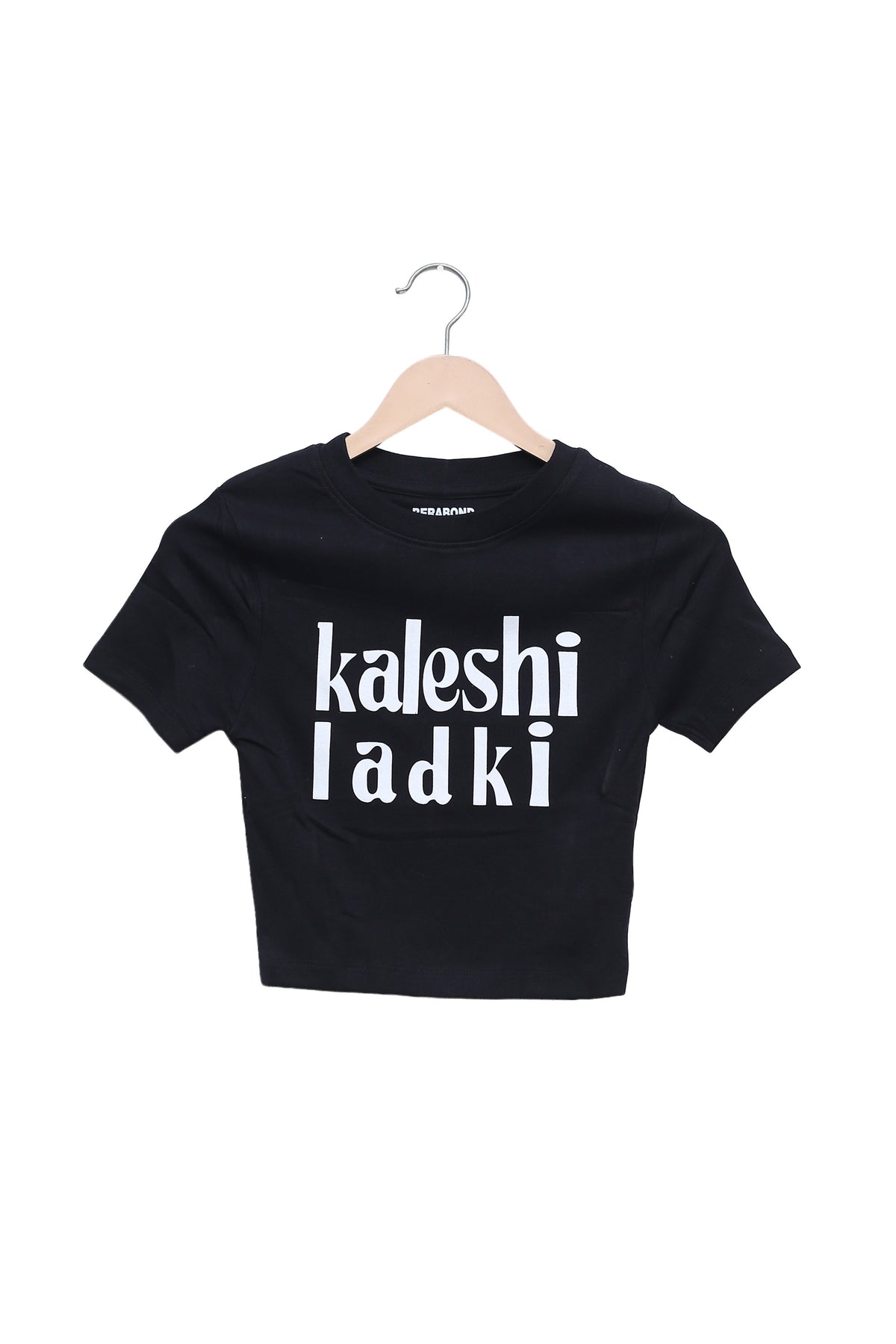 Kaleshi Ladki Black Baby Tee
