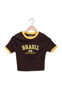 Brasil Cocoa Club Ringer Tee