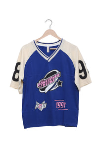 Powerpuff Squad Cobalt Jersey Tee