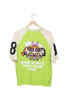 Powerpuff Squad Electric Lime Jersey Tee