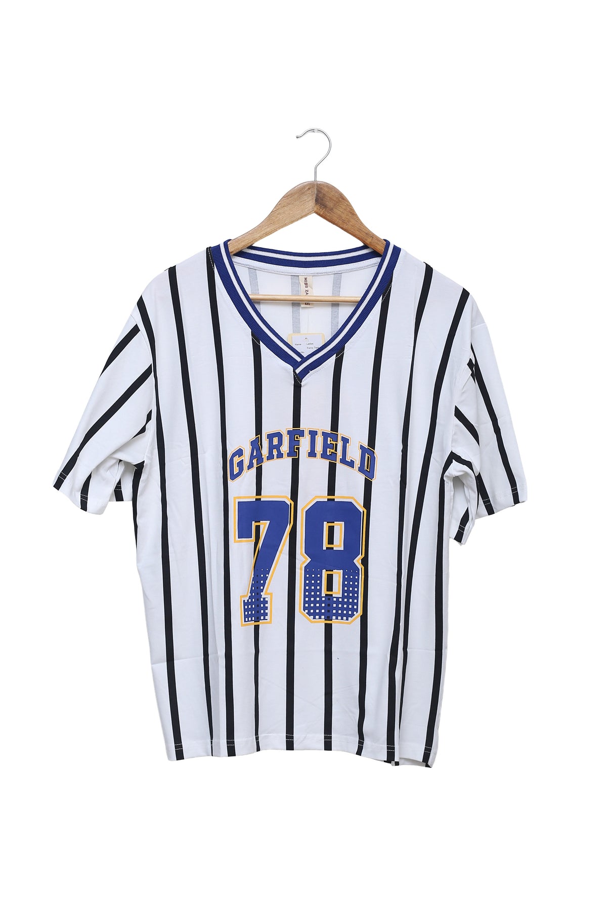 Garfield Off Duty Stripe Jersey Tee