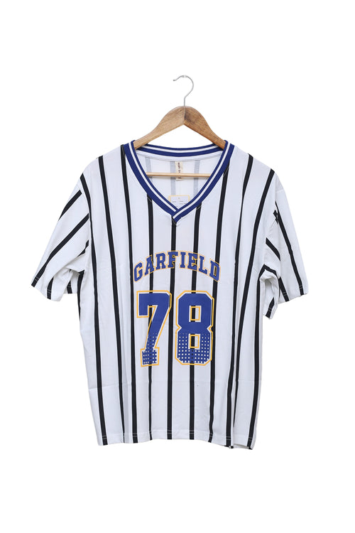 Garfield Off Duty Stripe Jersey Tee