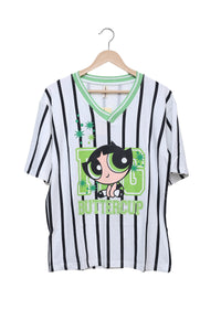 Buttercup Attitude Stripe Jersey Tee