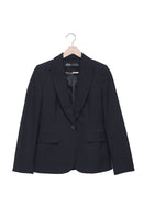 Black After Hours Single Button Blazer