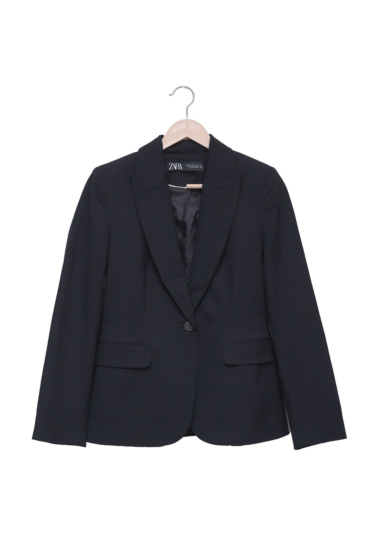 Black After Hours Single Button Blazer