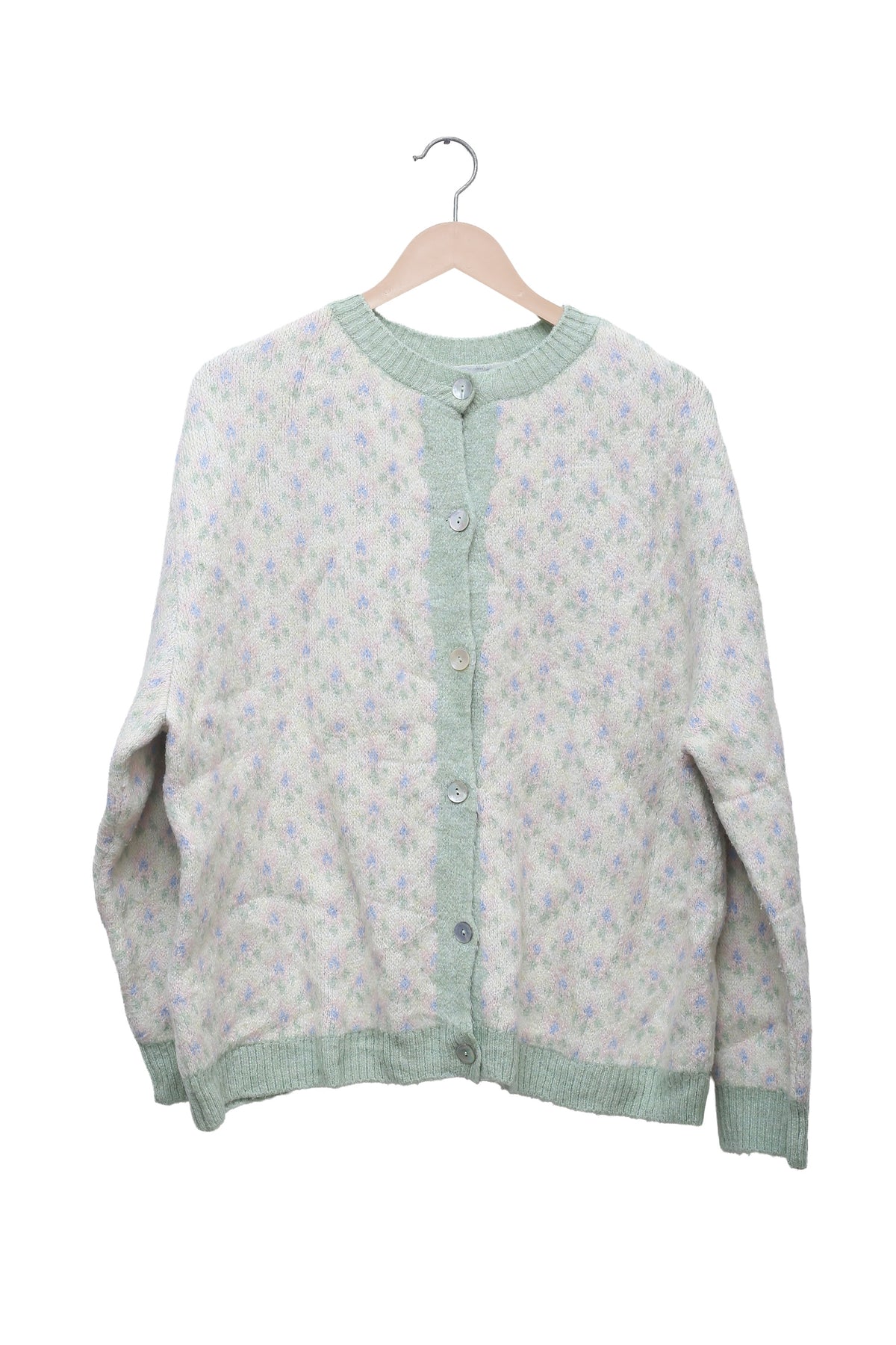 Mint Meadow Ditsy Cardigan