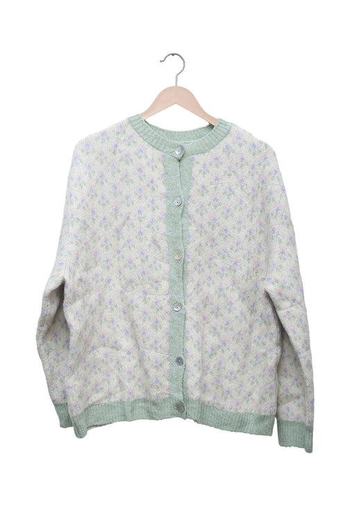 Mint Meadow Ditsy Cardigan