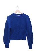 Cobalt Cloud Cropped Sweater