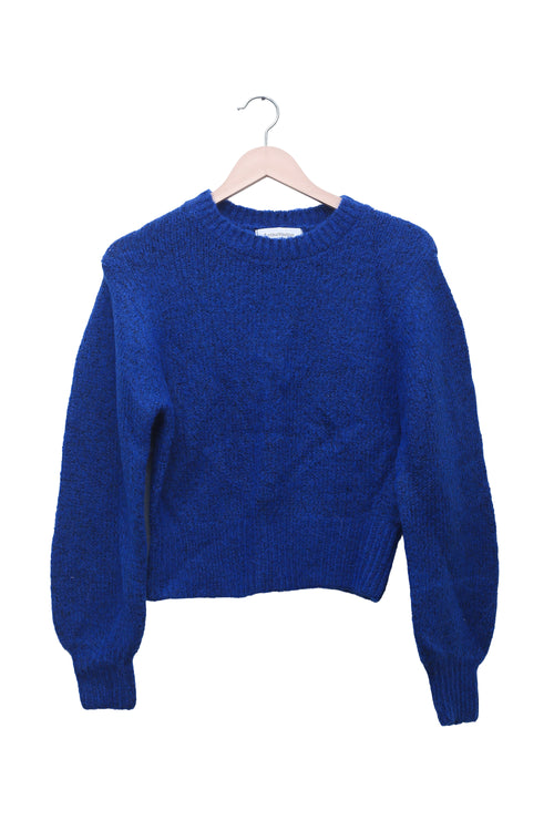 Cobalt Cloud Cropped Sweater