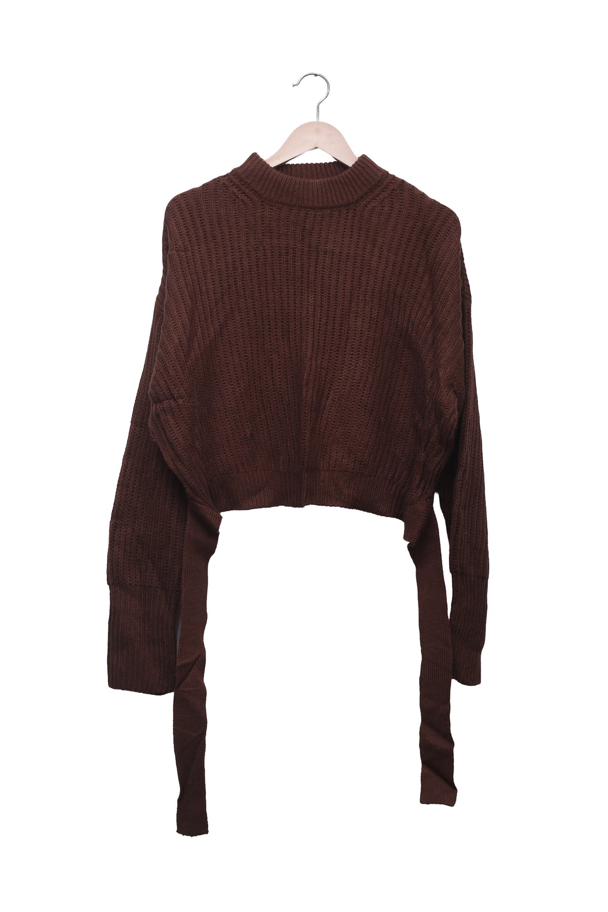 Mocha Batwing Knit Sweater