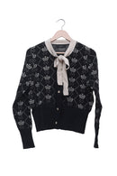 Royal Bow Crown Cardigan
