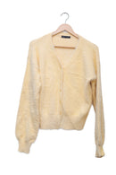 Vanilla Fuzz V-Neck Cardigan