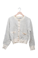 Pearl Tweed Knit Cardigan