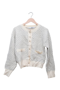 Pearl Tweed Knit Cardigan