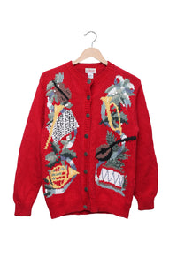 Scarlet Holiday Melody Cardigan