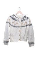 Snowy Reindeer Fair Isle Cardigan