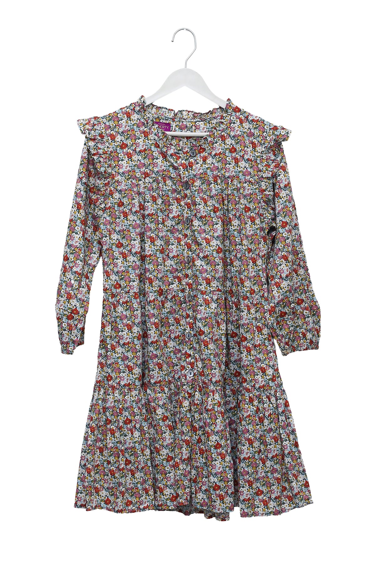 Wildflower Ruffle Tiered Dress