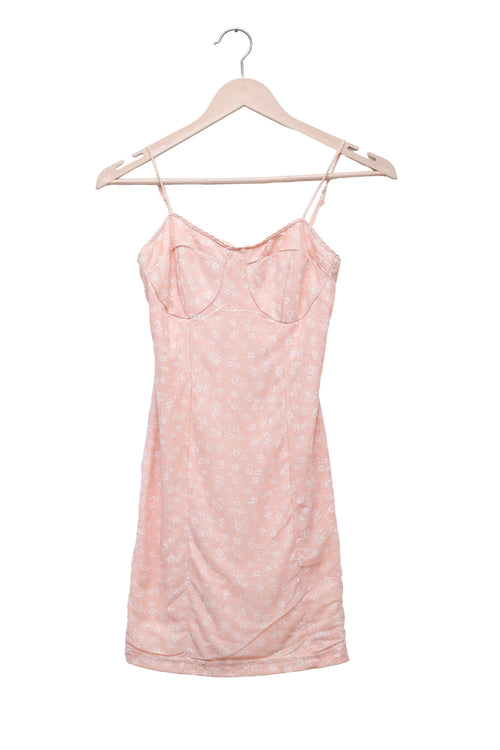 Blush Crush Floral Mini Dress