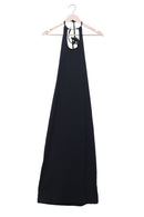 After Hours Black Maxi Slit Dress
