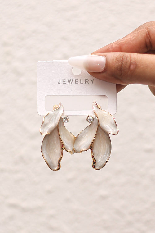 Pearl Blossom Earrings