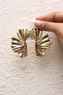 Golden Ginkgo Earrings
