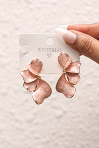 Blush Petal Earrings