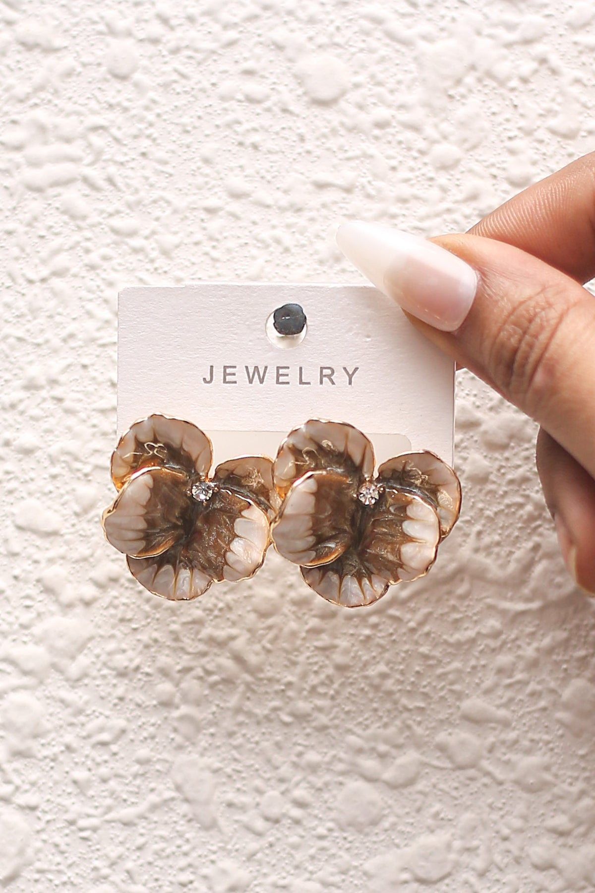 Mocha Blossom Earrings