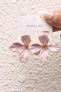 Lilac Orchid Earrings