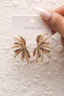 Ivory Palm Earrings