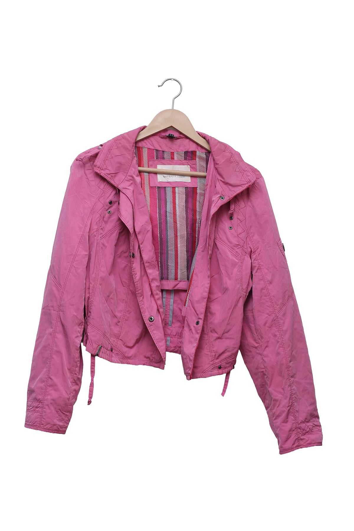 Berry Pink Drawstring Jacket