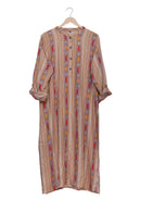 Caramel Motif Stripe Kurti