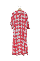 Rosecloud Pink Floral Print Kurti - Sarojini Market Online