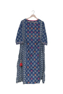 Indigo Mosaic Printed Kurti