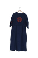 Midnight Mandala Cape Style Kurti
