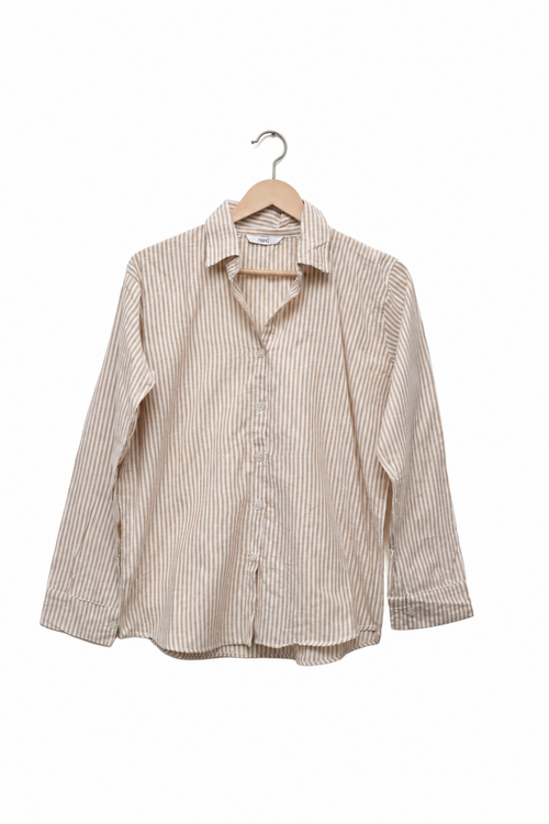 Brown Striped Shirt"