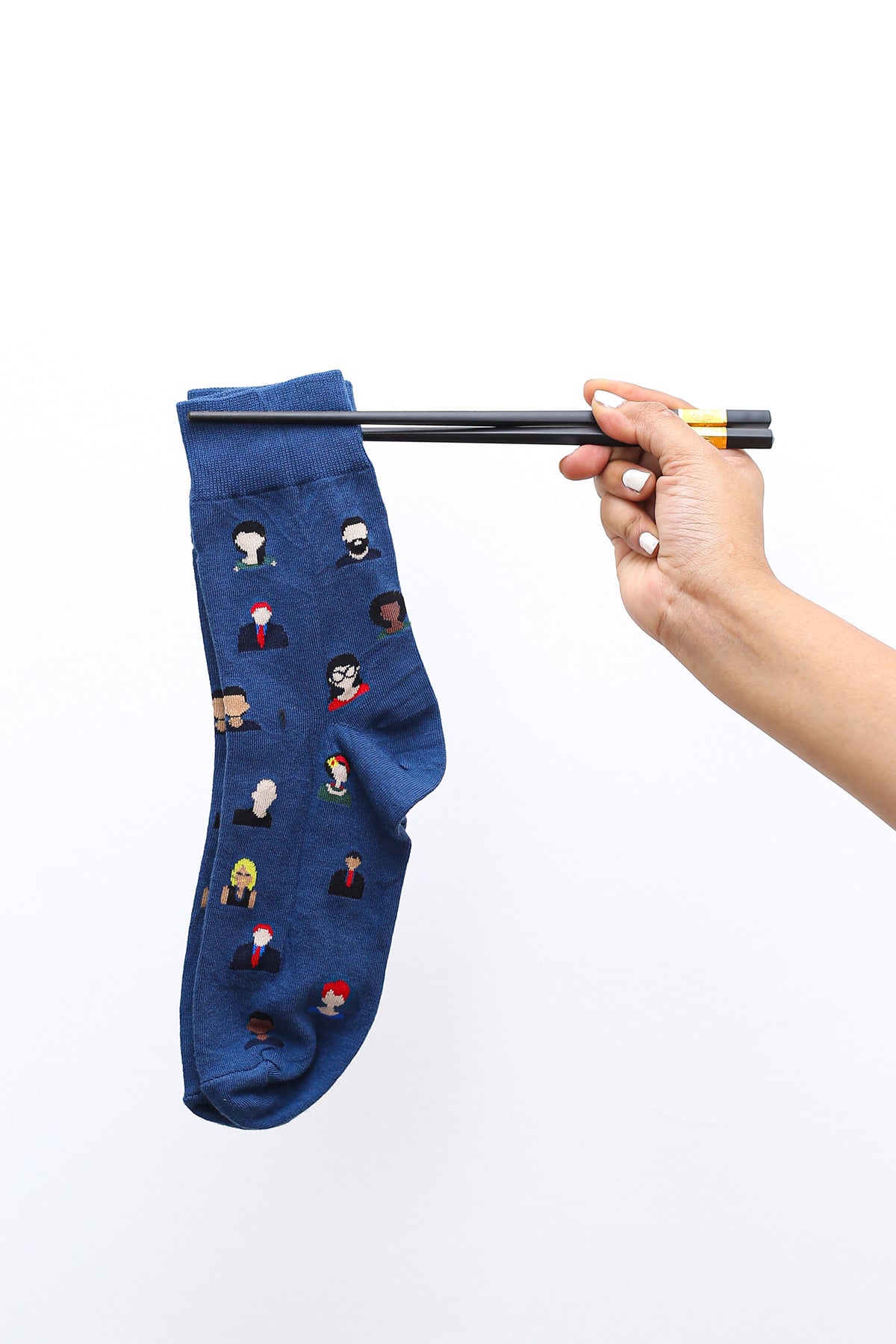Corporate Blue Socks