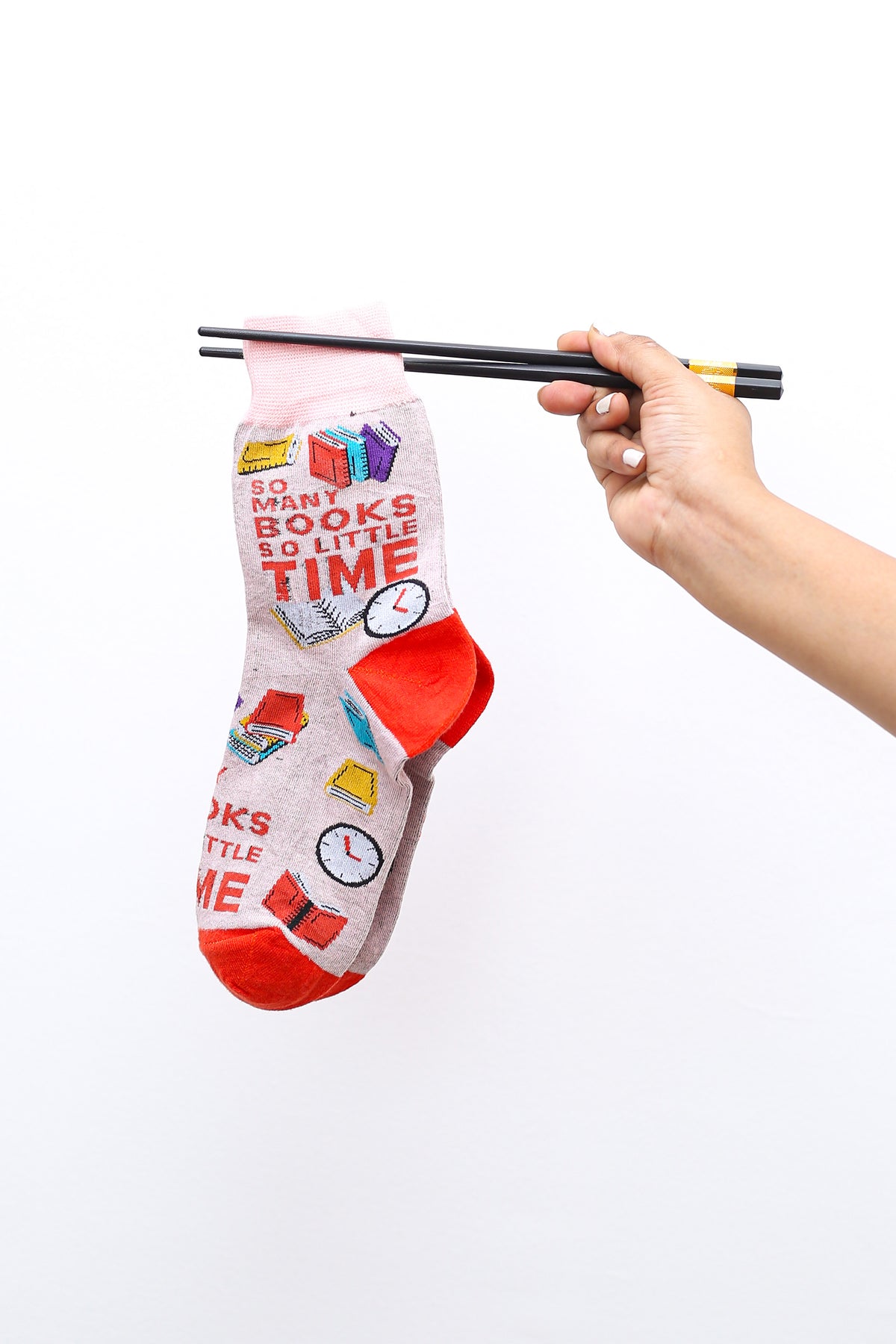 Bookworm Study Socks