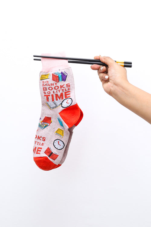 Bookworm Study Socks